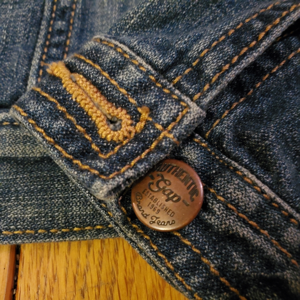 Gap Kids Denim Jacket girls size M (8)